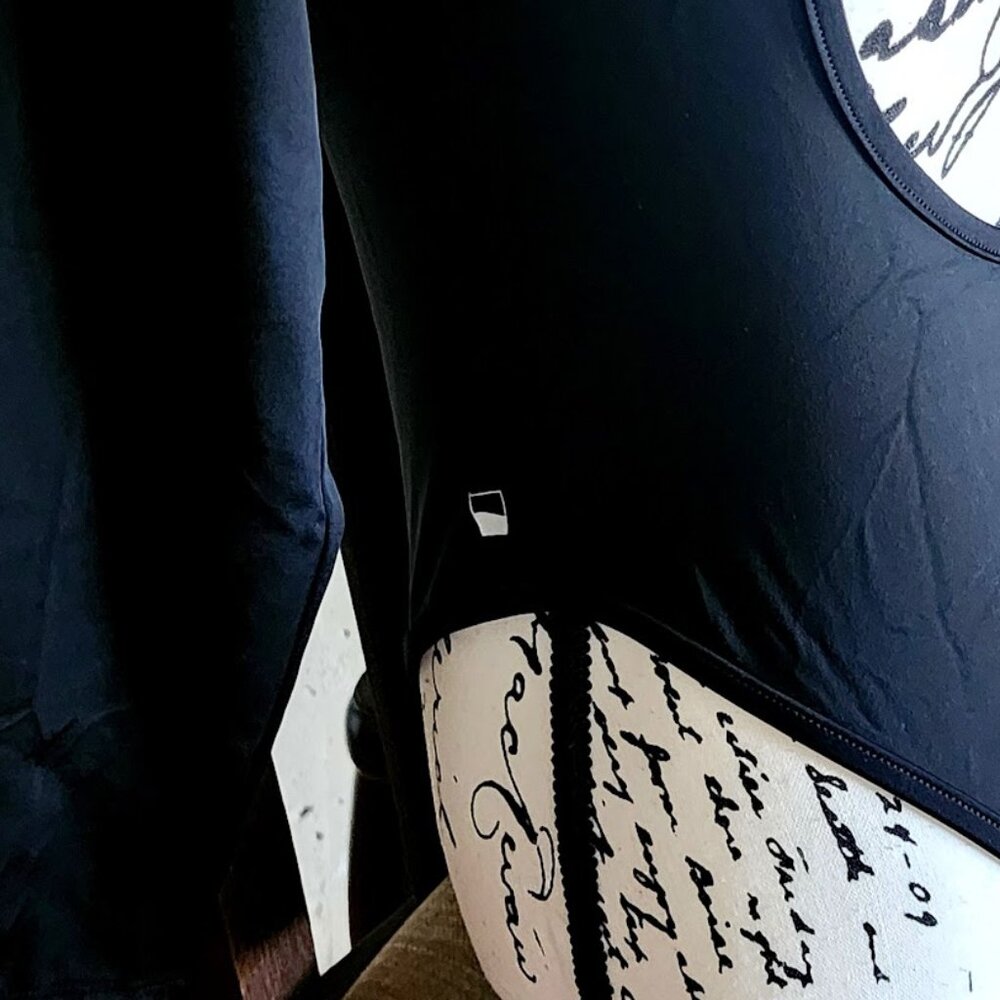 NWOT Long Sleeve Black One Piece Swimsuit - Picture 8 of 8